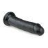 Easytoys - tapadókorongos élethű dildó (20,5cm) - fekete