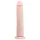 Easytoys - tapadókorongos extra nagy dildó (28,5 cm, natúr)