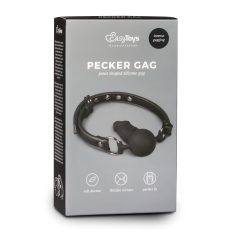 Easytoys - szájpecek belső dildóval (fekete) Easytoys - szájpecek belső dildóval (fekete)