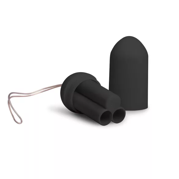 EasyToys - távirányítós vibrációs tojás (fekete)