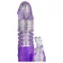 Easytoys Bunny - lökő-forgó vibrátor (lila)