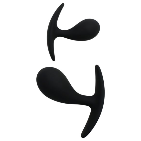 Rimba Copenhagen - anál plug szett - fekete (2db)