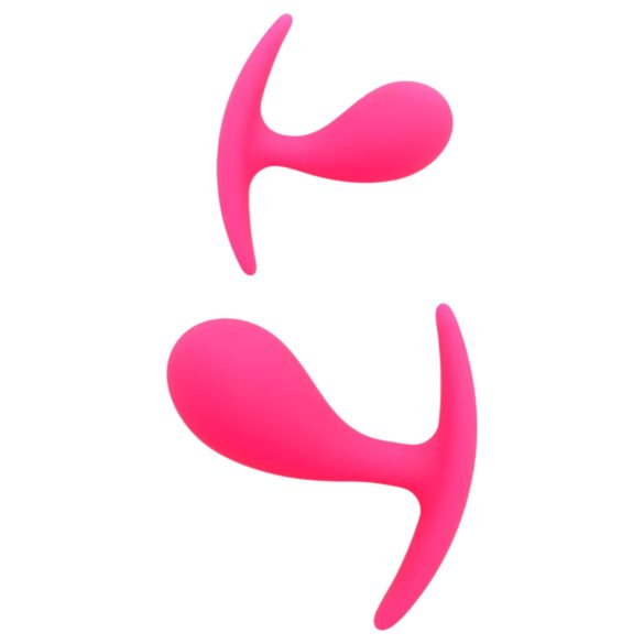 Rimba Copenhagen - butt plug szett - pink (2db)
