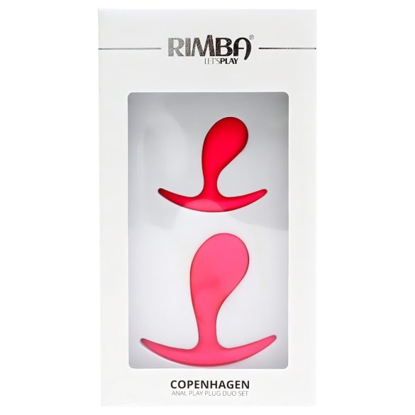 Rimba Copenhagen - butt plug szett - pink (2db)