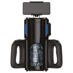   LETEN SM 500 - fel-le mozgó maszturbátor telefon tartóval (fekete)