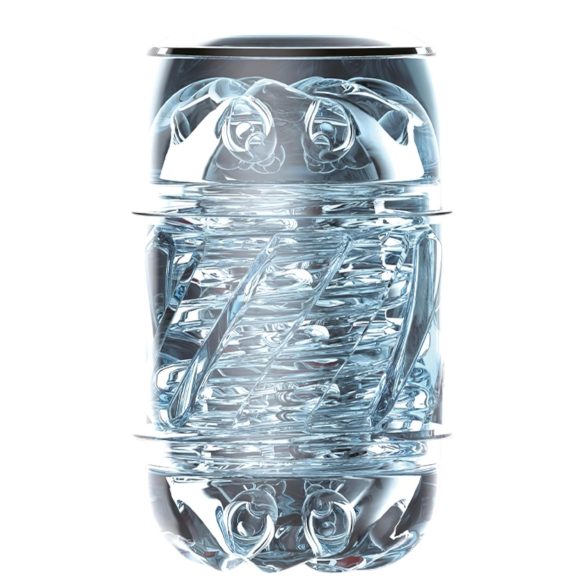 LETEN SM 500 - fel-le mozgó maszturbátor telefon tartóval (fekete)