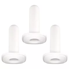   Kiiroo Onyx Tight Fit- maszturbátor mandzsetta - 3 db (fehér)