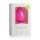 Easytoys Diamond - fehér köves anál plug (nagy) - pink