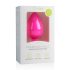Easytoys Diamond - fehér köves anál plug (nagy) - pink