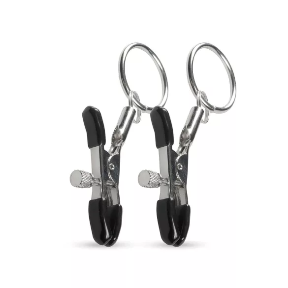 EasyToys Small Ring - gyűrűs bimbócsipesz, BDSM kiegészítő (2 db)