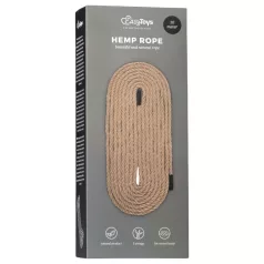 Easytoys Hemp Rope - kender bondage kötél (10 m, natúr)