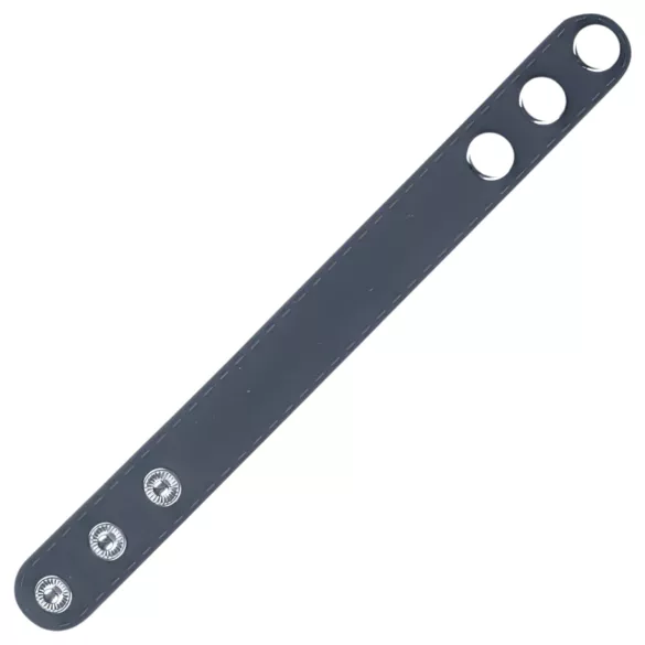 Boners Cock Straps L - állítható péniszgyűrű (szürke)