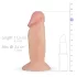 Real Fantasy Archi - élethű dildó - 11,5cm (natúr)