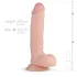 Real Fantasy Glynn - herés élethű dildó - 25 cm (testszínű)