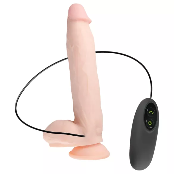 Real Fantasy Dwane - akkus, élethű vibrátor - 31 cm (testszínű)
