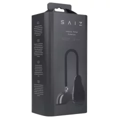   Saiz Premium - automata punci pumpa nőknek (átlátszó-fekete)