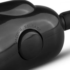   Saiz Premium - automata vaginaszívó pumpa (áttetsző-fekete)