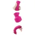 Vibes of Love Wand - akkus, melegítő, masszírozó vibrátor (pink)