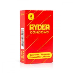Ryder - kényelmes óvszer (3db)