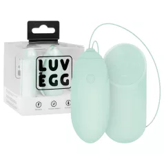 LUV EGG - hordható akkus, rádiós vibrotojás (zöld)