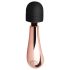 Rosy Gold Wand Mini Curve - masszírozó vibrátor (rosegold)