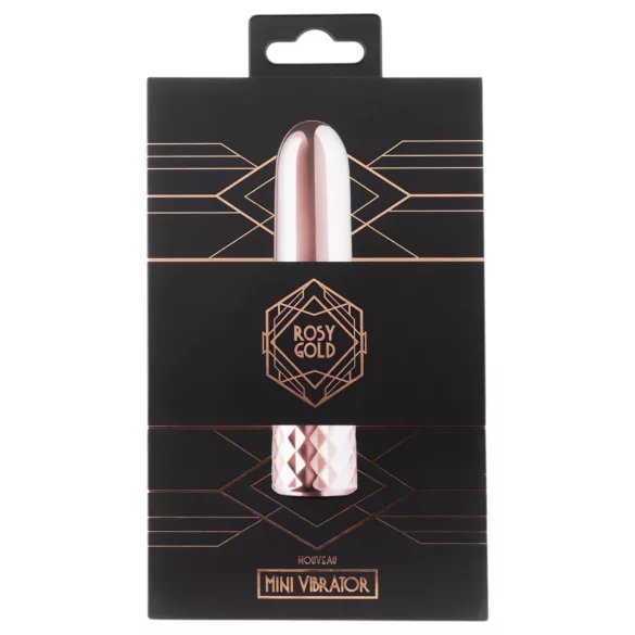Rosy Gold Mini - akkus, mini rúdvibrátor (rosegold)