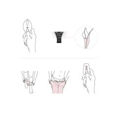   Pantyrebel - akkus, rádiós vibrációs franciabugyi - fekete (S-L)