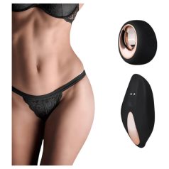 Pantyrebel - akkus, rádiós vibrációs tanga - fekete (S-L)   Pantyrebel - akkus, rádiós vibrációs tanga - fekete (S-L)