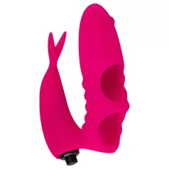 EasyToys Finger - 2in1 ujjvibrátor csiklóizgató (pink)