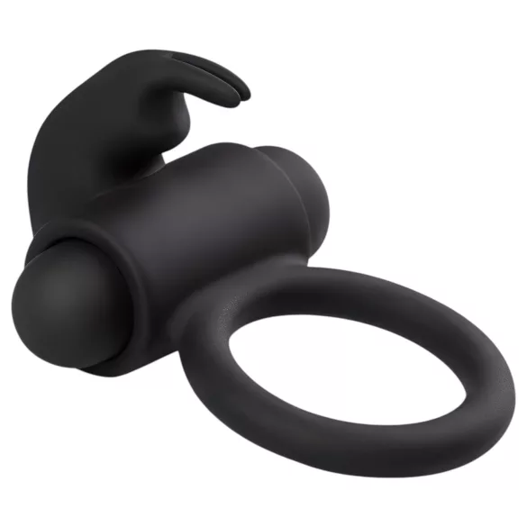 EasyToys Bunny - vibrációs péniszgyűrű (fekete)
