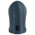 Boners - akkus, rezgő nyitott maszturbátor férfiaknak (szürke)