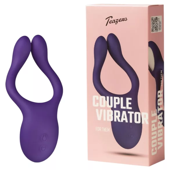 Teazers Partner Multifun - párvibrátor (lila)