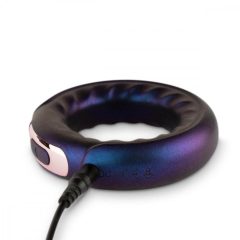   Hueman Saturn - akkus, vízálló vibrációs péniszgyűrű (lila)