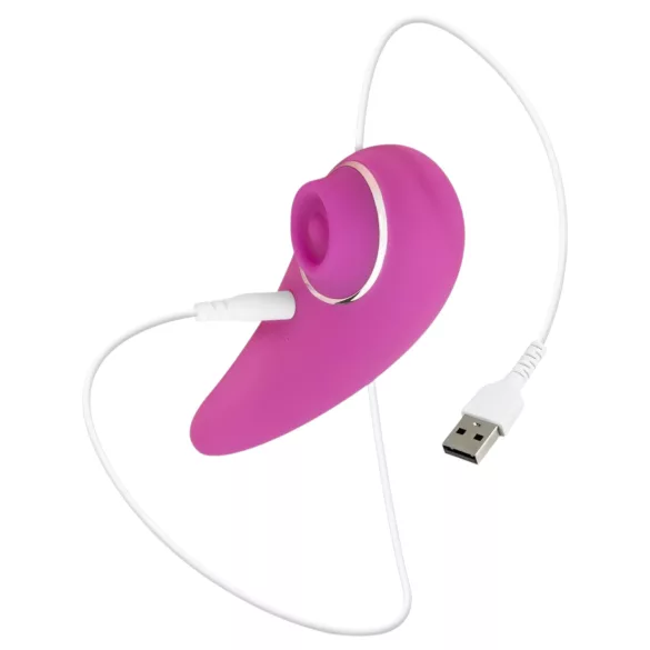 EasyToys Taptastic Vibe - akkus, vízálló csiklóizgató vibrátor (pink)