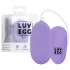 LUV EGG XL - hordható akkus, rádiós vibrotojás (lila)