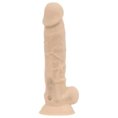   Real Fantasy Conrad - tapadókorongos vibrátor - 20 cm (testszínű)