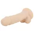 Real Fantasy Conrad - tapadókorongos vibrátor - 20 cm (testszínű)