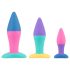 PMV20 Koda - anál tágító plug szett (színes)
