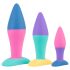 PMV20 Koda - anál tágító plug szett (színes)