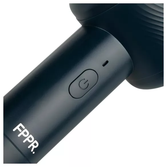 FPPR - akkus, fel-le mozgó maszturbátor (fekete)