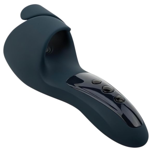 Boners - akkus, vízálló makkvibrátor (kék)