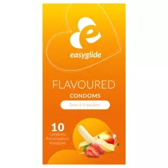 EasyGlide Flavoured - gyümölcs ízű óvszer (10 db)