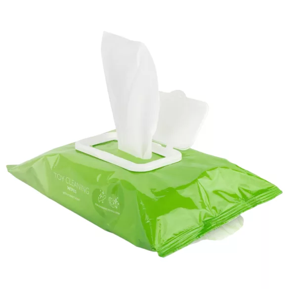 EasyGlide - szexjáték tisztító nedves törlőkendő (100 db)