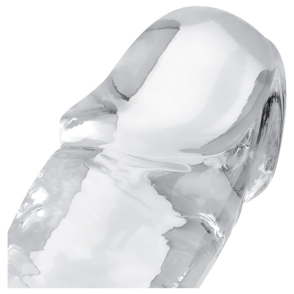 EasyToys - zselés dildó - 16cm (átlátszó)