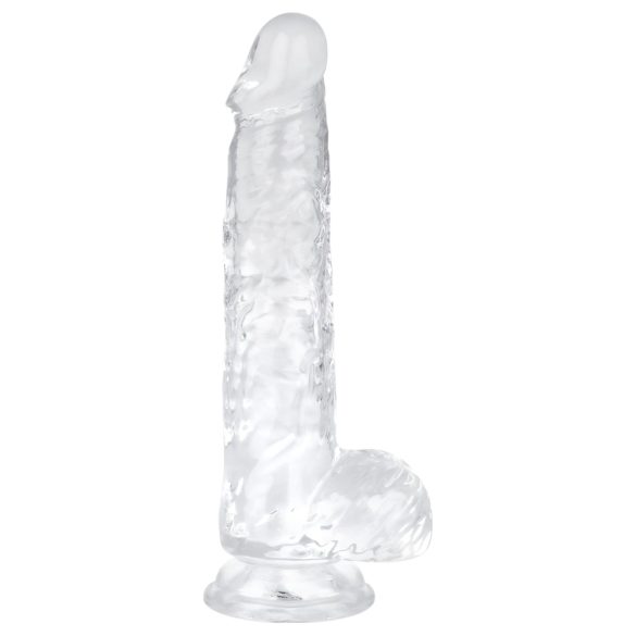EasyToys - herés dildó - 13,5cm (átlátszó)