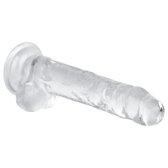 EasyToys - herés dildó - 17cm (átlátszó)