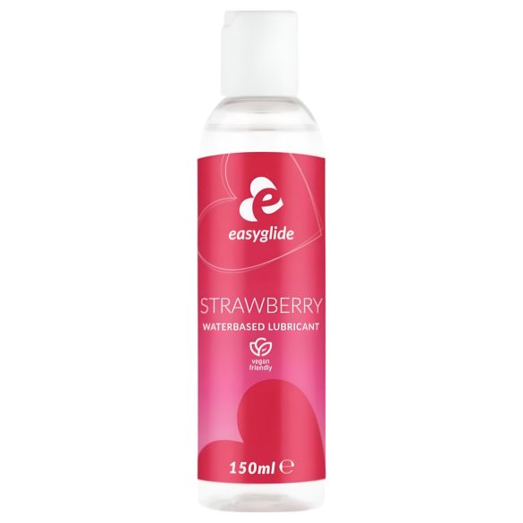 EasyGlide - ízesített vízbázisú síkosító - eper (150ml)