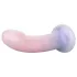 EasyToys Mermaid - csillámos dildó - 19 cm (pink)