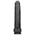 BUTTR Operation Dingo - óriás élethű dildó - 43 cm (fekete)