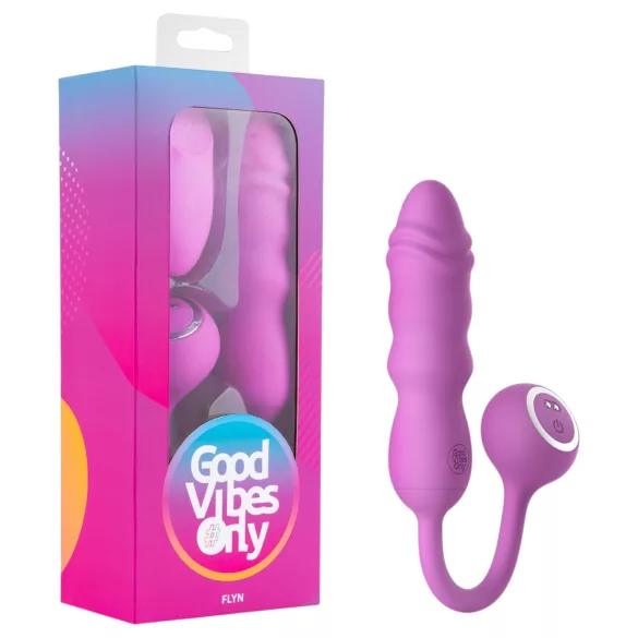 Good Vibes Only - lökő vibrotojás távirányítóval (rózsaszín)